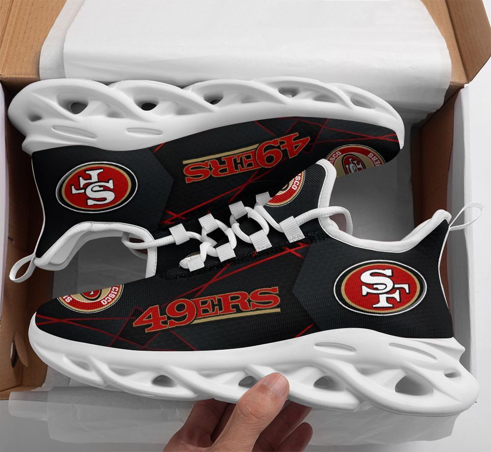 Ideafootwear San Francisco 49ers Max Soul Shoes Sneakers For Men And Women 138