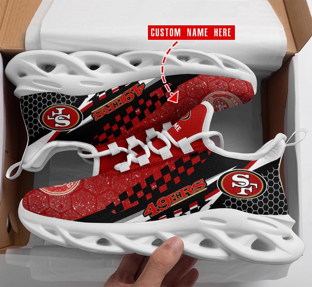 Ideafootwear San Francisco 49ers Max Soul Shoes Sneakers For Men And Women 6
