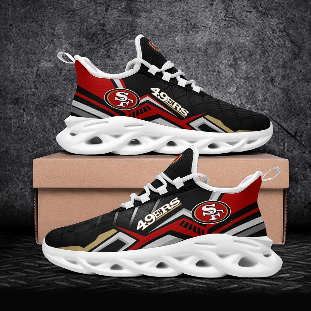 Ideafootwear San Francisco 49ers Max Soul Shoes Sneakers For Men And Women 75
