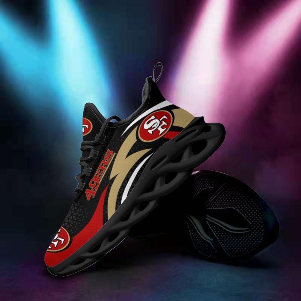 Ideafootwear San Francisco 49ers Max Soul Shoes Sneakers For Men And Women 26