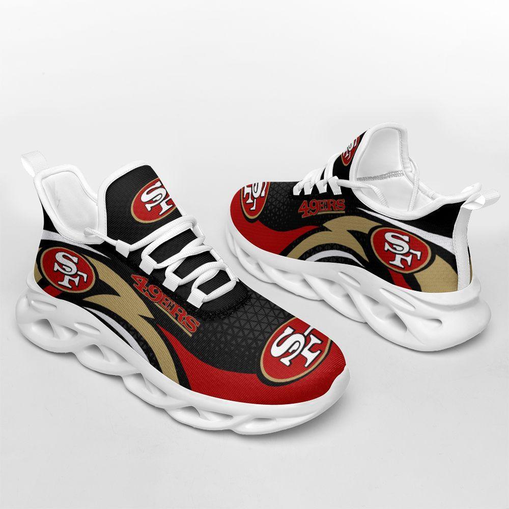 Ideafootwear San Francisco 49ers Max Soul Shoes Sneakers For Men And Women 26