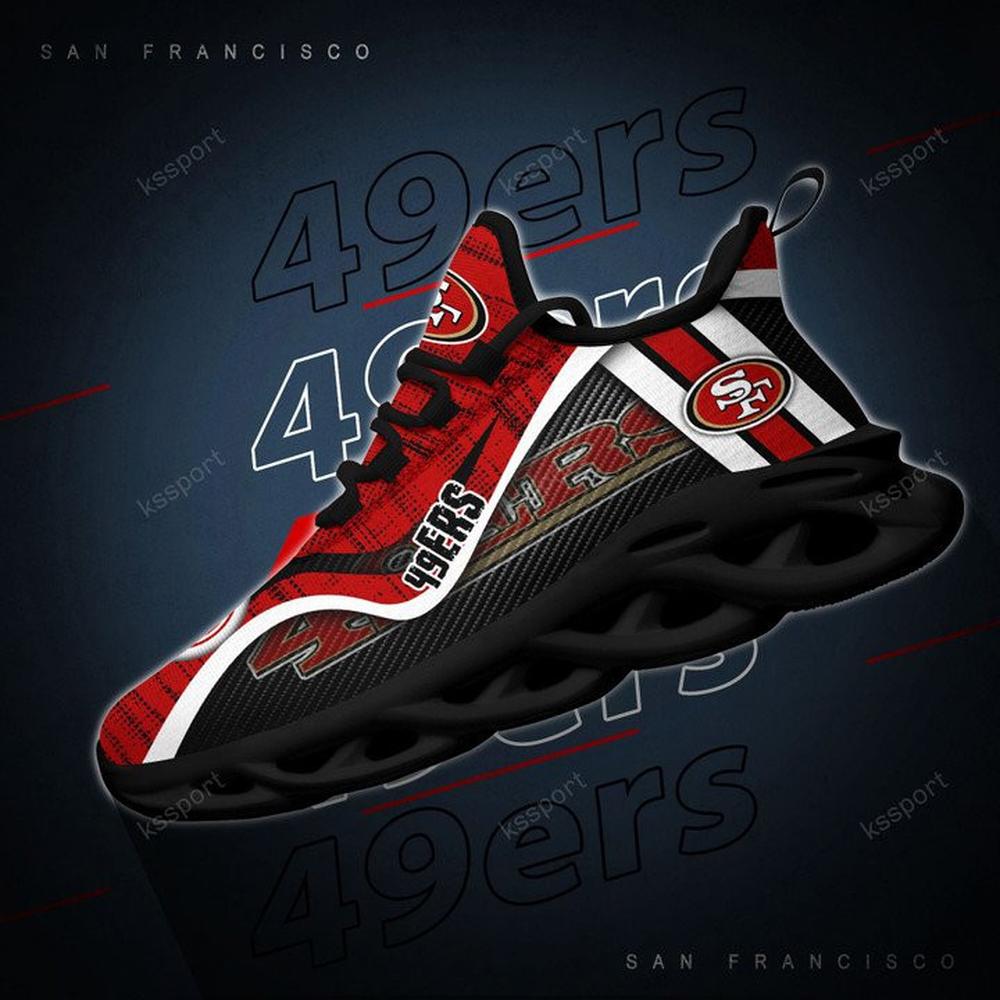 Ideafootwear San Francisco 49ers Max Soul Shoes Sneakers For Men And Women 87