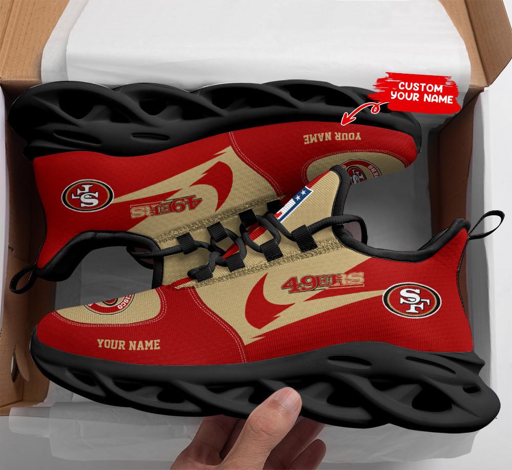 Ideafootwear San Francisco 49ers Max Soul Shoes Sneakers For Men And Women 19