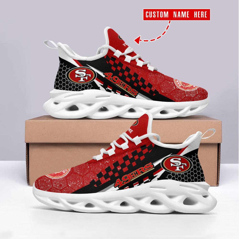 Ideafootwear San Francisco 49ers Max Soul Shoes Sneakers For Men And Women 6