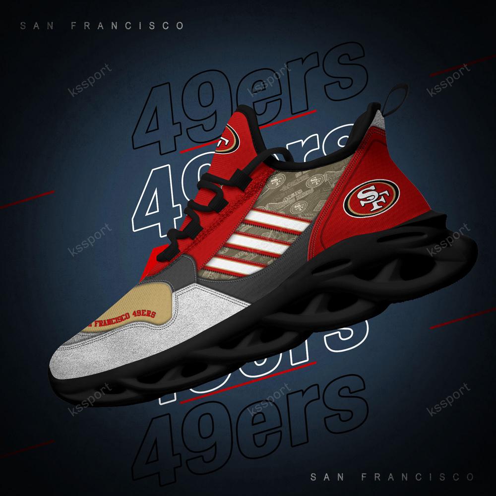 Ideafootwear San Francisco 49ers Max Soul Shoes Sneakers For Men And Women 83