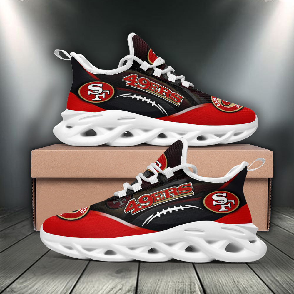 Ideafootwear San Francisco 49ers Max Soul Shoes Sneakers For Men And Women 70