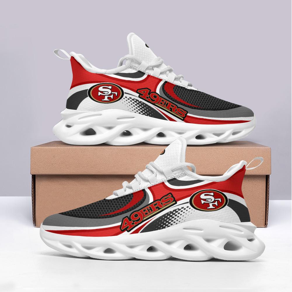 Ideafootwear San Francisco 49ers Max Soul Shoes Sneakers For Men And Women 55