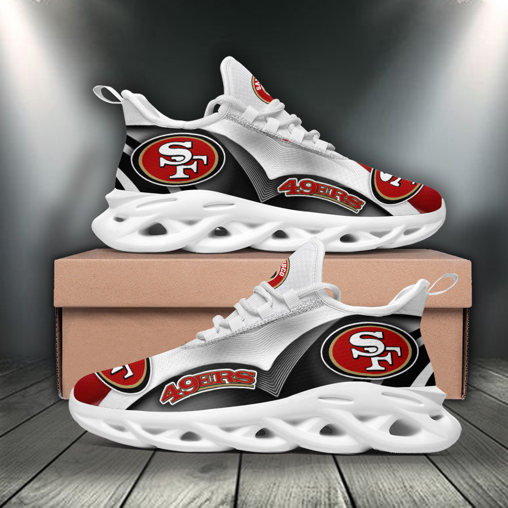 Ideafootwear San Francisco 49ers Max Soul Shoes Sneakers For Men And Women 56