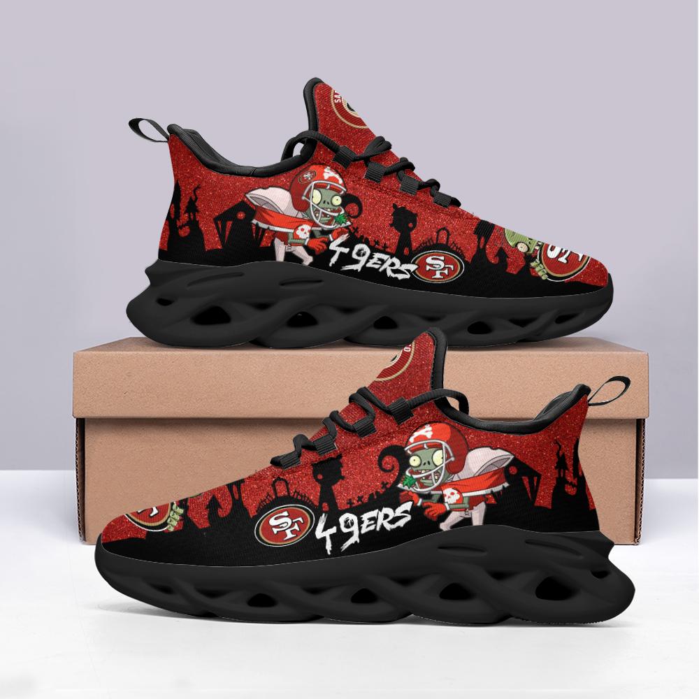 Ideafootwear San Francisco 49ers Max Soul Shoes Sneakers For Men And Women 99