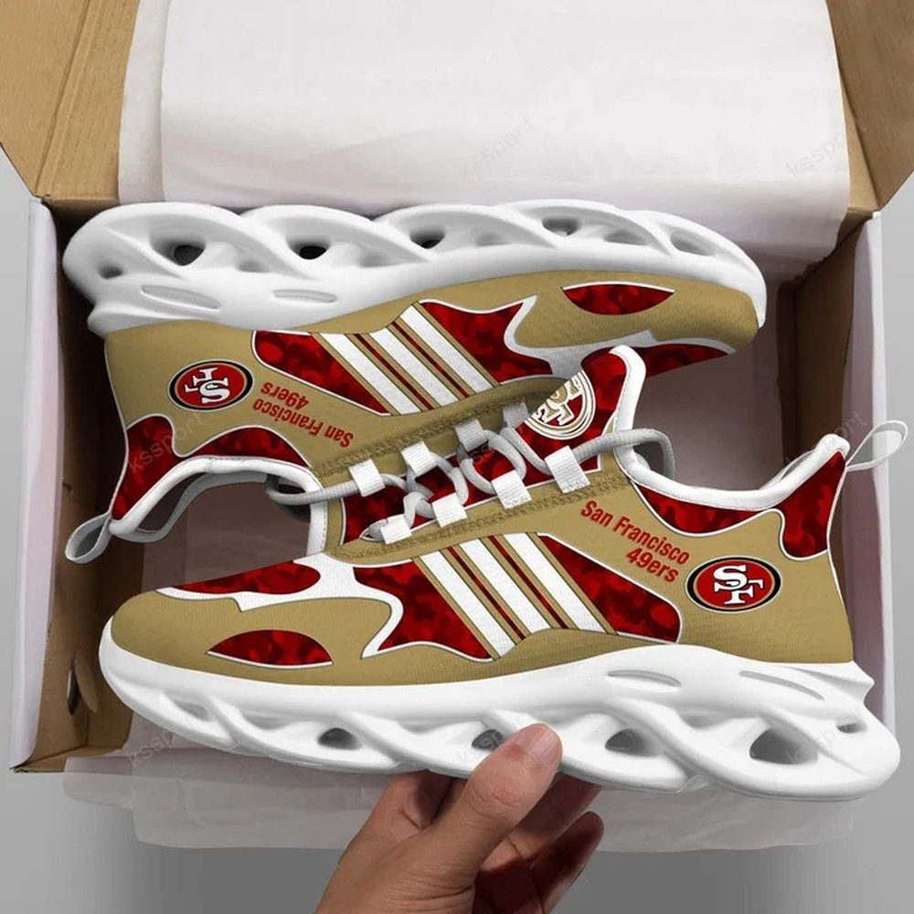 Ideafootwear San Francisco 49ers Max Soul Shoes Sneakers For Men And Women 77