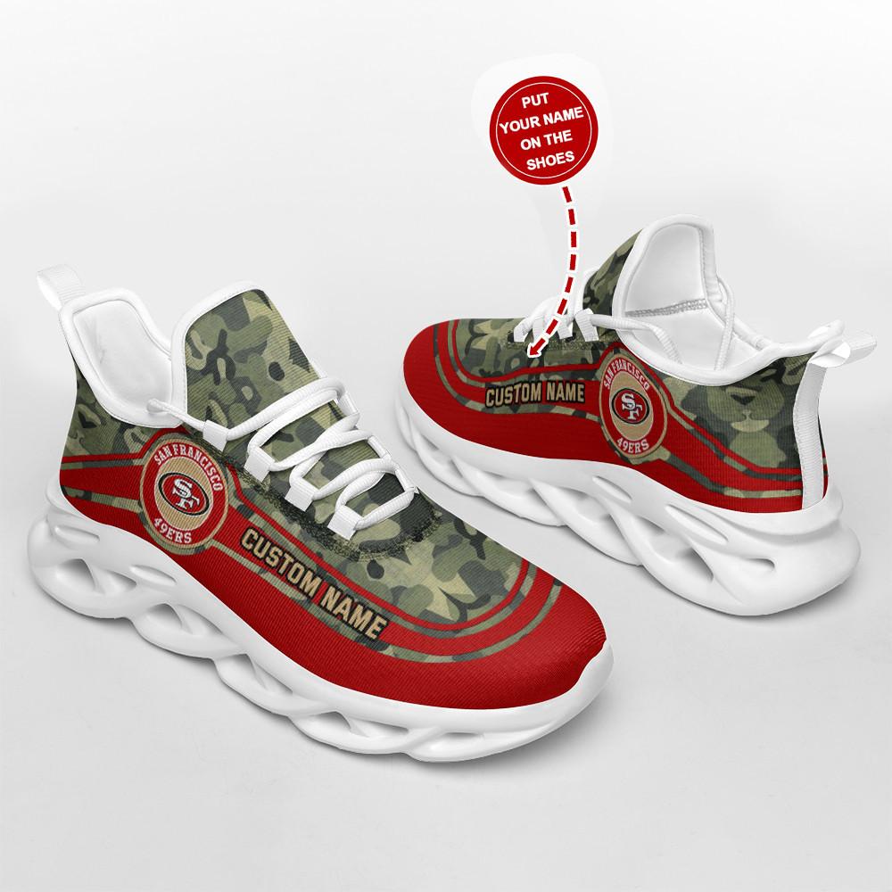 Ideafootwear San Francisco 49ers Max Soul Shoes Sneakers For Men And Women 18