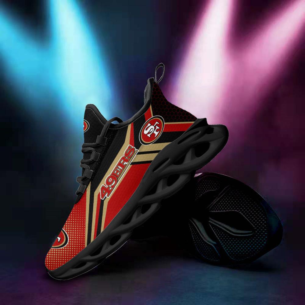 Ideafootwear San Francisco 49ers Max Soul Shoes Sneakers For Men And Women 76