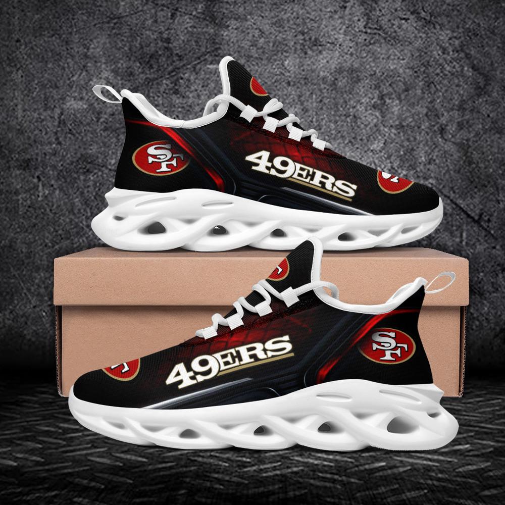 Ideafootwear San Francisco 49ers Max Soul Shoes Sneakers For Men And Women 72