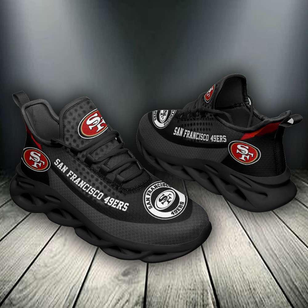 Ideafootwear San Francisco 49ers Max Soul Shoes Sneakers For Men And Women 68