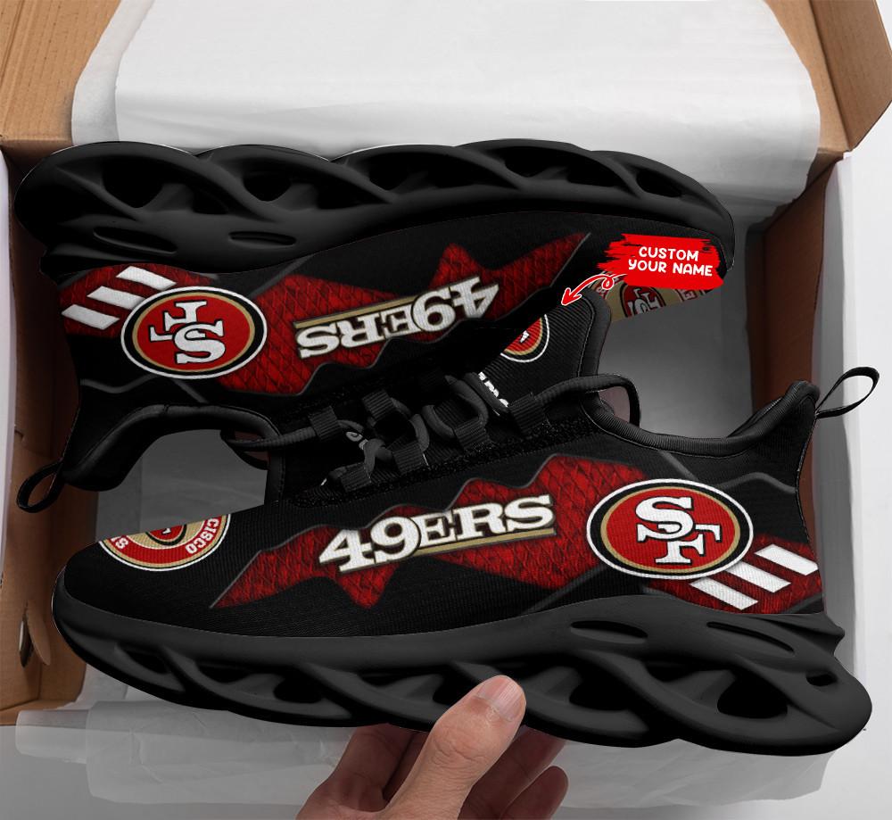 Ideafootwear San Francisco 49ers Max Soul Shoes Sneakers For Men And Women 13