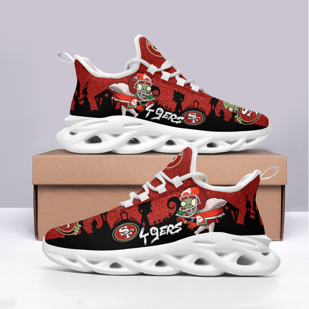 Ideafootwear San Francisco 49ers Max Soul Shoes Sneakers For Men And Women 99