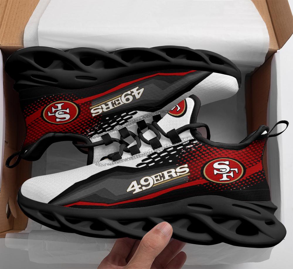 Ideafootwear San Francisco 49ers Max Soul Shoes Sneakers For Men And Women 33