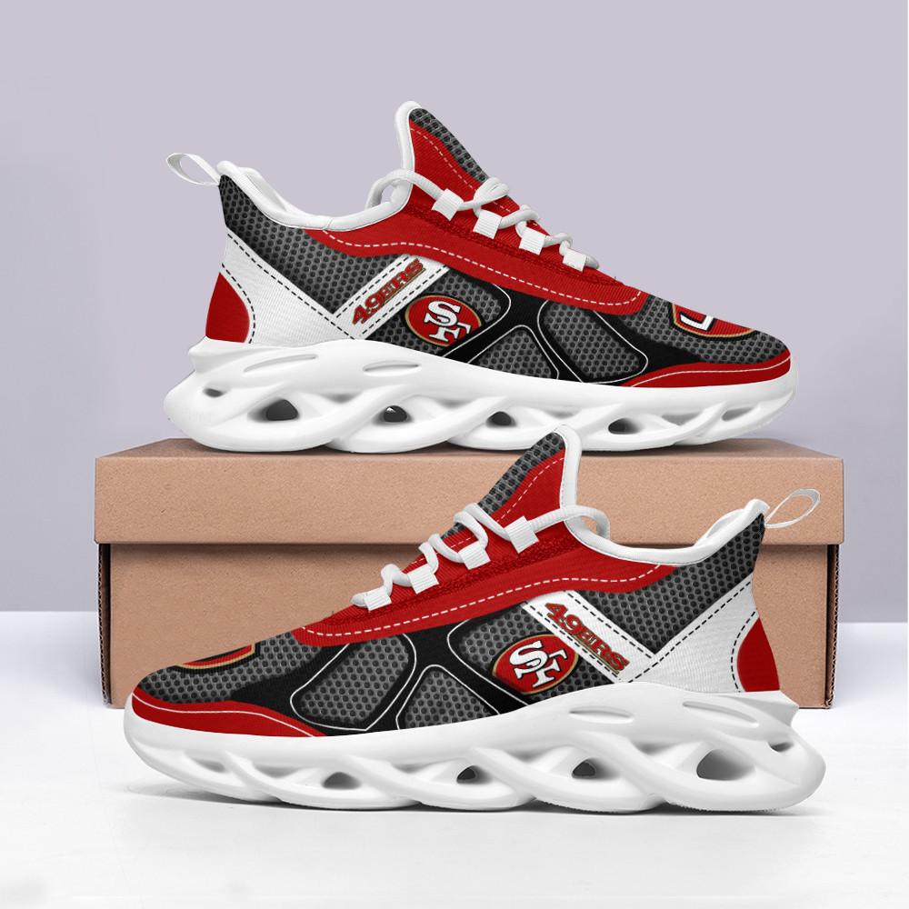 Ideafootwear San Francisco 49ers Max Soul Shoes Sneakers For Men And Women 60