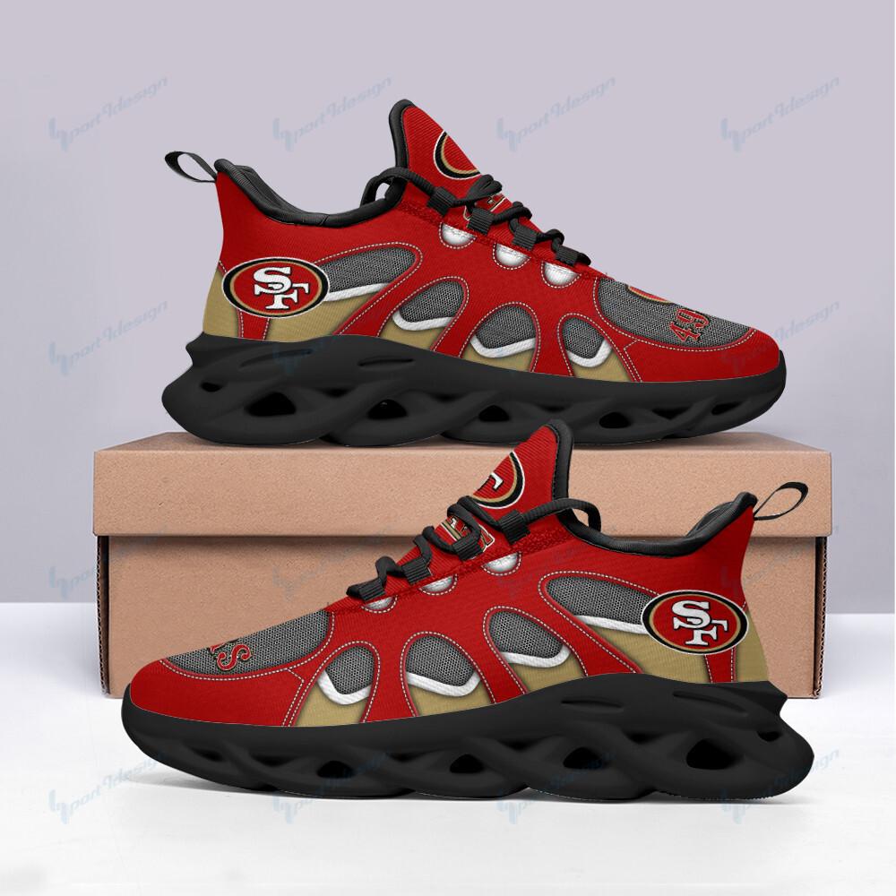 Ideafootwear San Francisco 49ers Max Soul Shoes Sneakers For Men And Women 96
