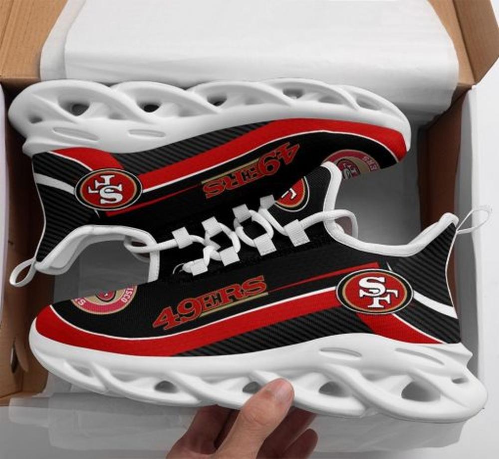 Ideafootwear San Francisco 49ers Max Soul Shoes Sneakers For Men And Women 28