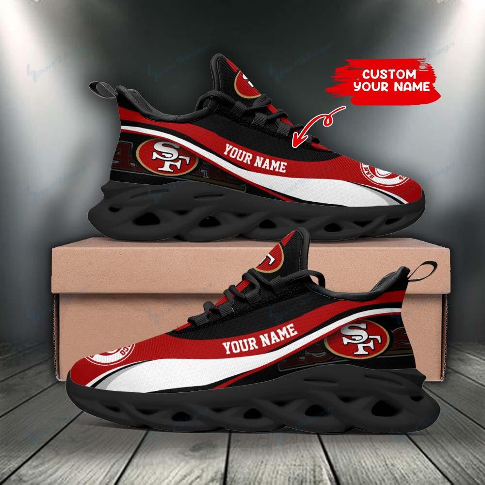 Ideafootwear San Francisco 49ers Max Soul Shoes Sneakers For Men And Women 5