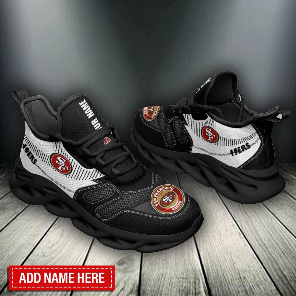 Ideafootwear San Francisco 49ers Max Soul Shoes Sneakers For Men And Women 118