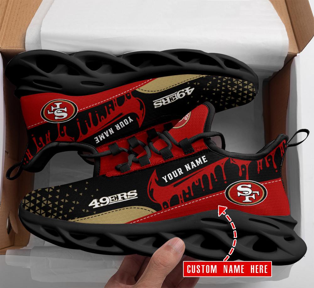 Ideafootwear San Francisco 49ers Max Soul Shoes Sneakers For Men And Women 21