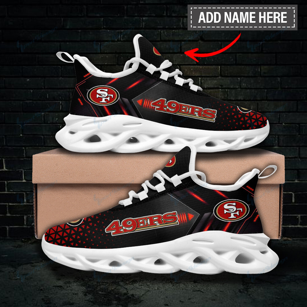 Ideafootwear San Francisco 49ers Max Soul Shoes Sneakers For Men And Women 1