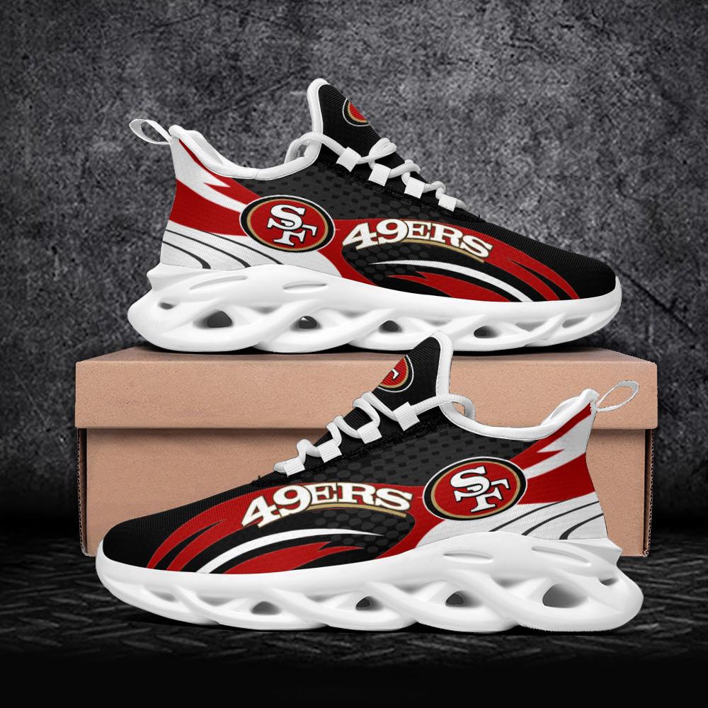 Ideafootwear San Francisco 49ers Max Soul Shoes Sneakers For Men And Women 85