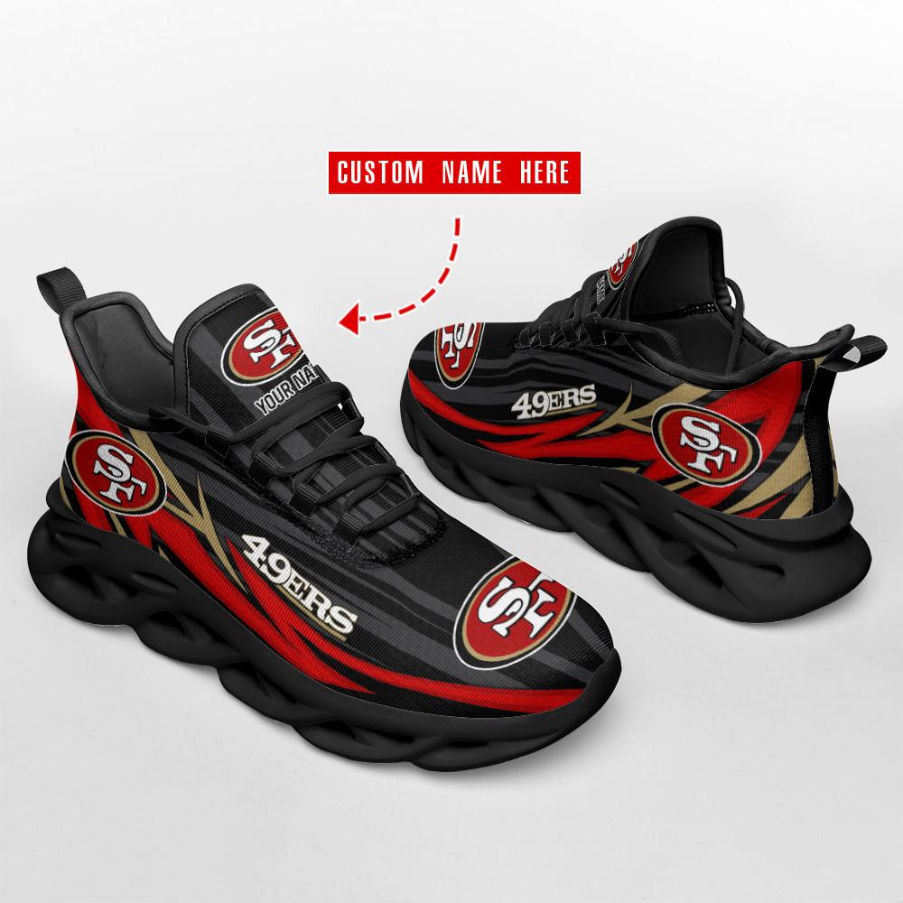 Ideafootwear San Francisco 49ers Max Soul Shoes Sneakers For Men And Women 15
