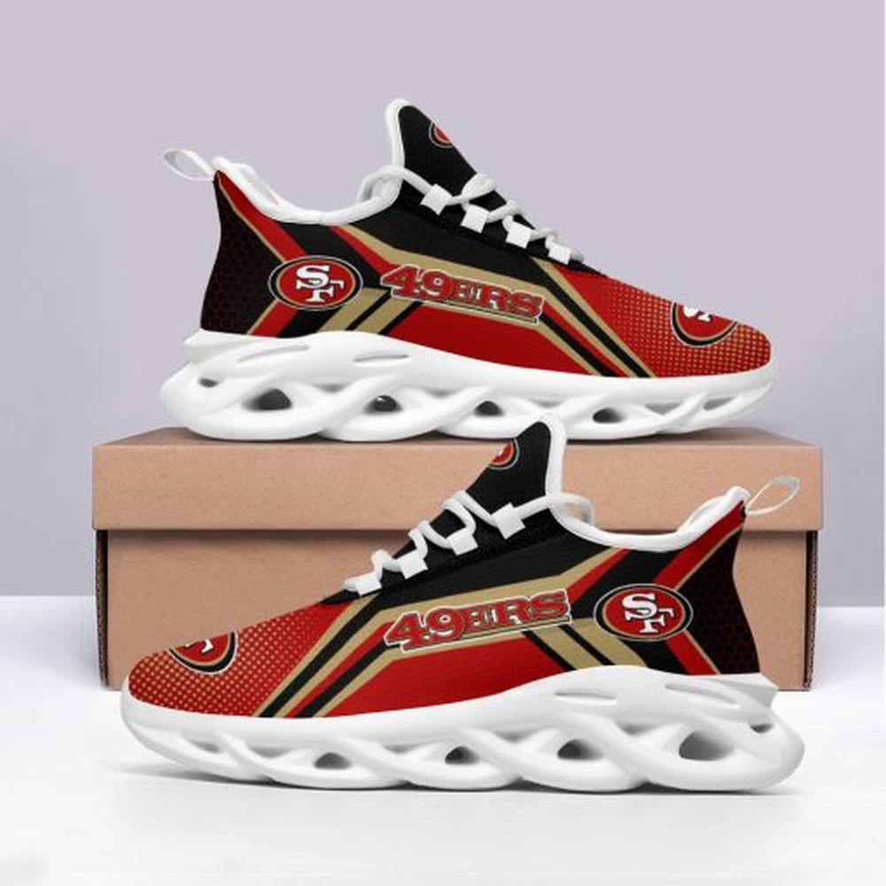 Ideafootwear San Francisco 49ers Max Soul Shoes Sneakers For Men And Women 76