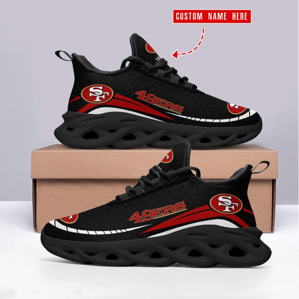 Ideafootwear San Francisco 49ers Max Soul Shoes Sneakers For Men And Women 114