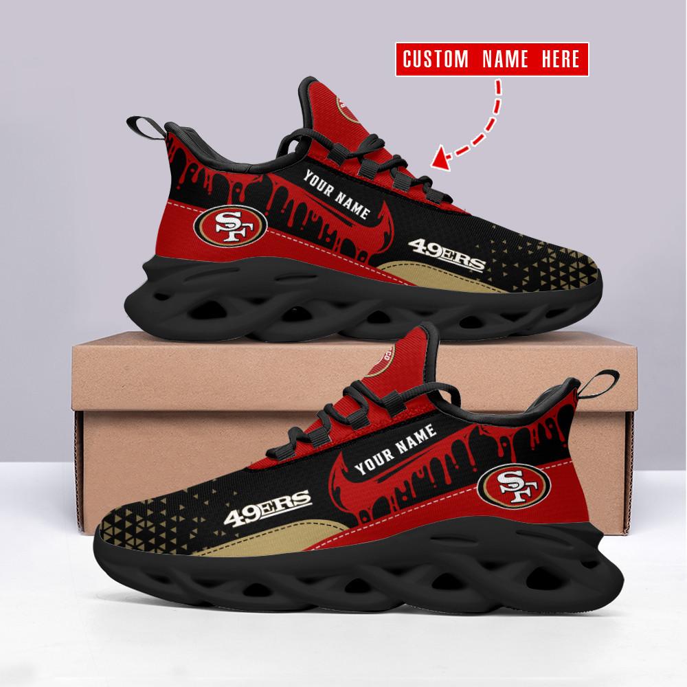 Ideafootwear San Francisco 49ers Max Soul Shoes Sneakers For Men And Women 21