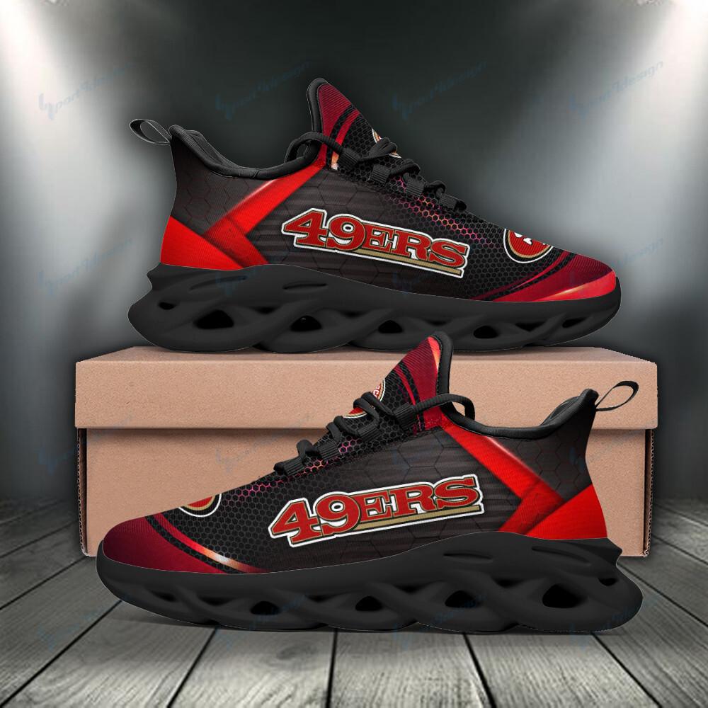 Ideafootwear San Francisco 49ers Max Soul Shoes Sneakers For Men And Women 67