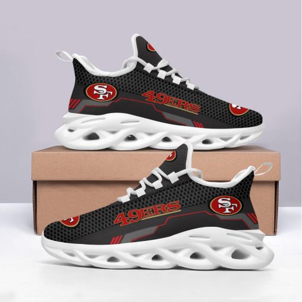 Ideafootwear San Francisco 49ers Max Soul Shoes Sneakers For Men And Women 136