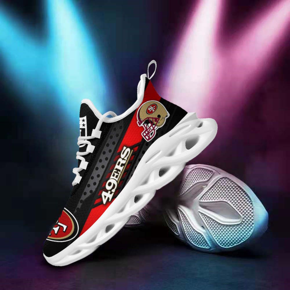 Ideafootwear San Francisco 49ers Max Soul Shoes Sneakers For Men And Women 63