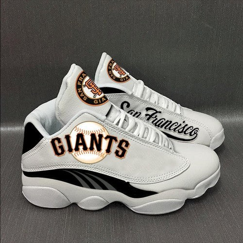 Ideafootwear San Francisco Giants AJ13 Sneakers Shoes For Men And Women 3
