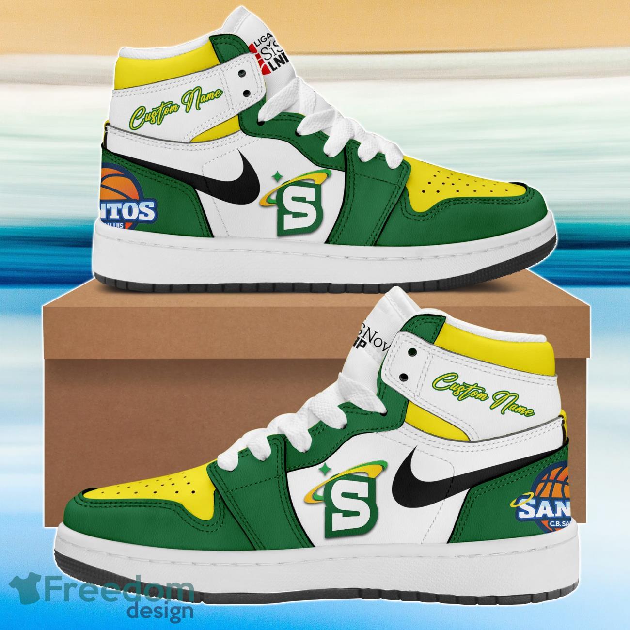 Ideafootwear Santos del Potosi AJ1 High Sneakers Shoes For Men And Women 1