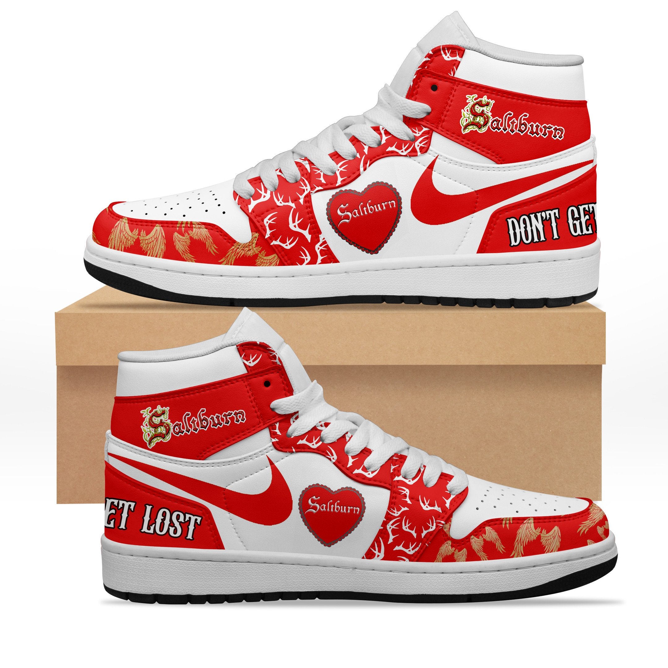 Ideafootwear Satburn AJ1 High Sneakers Shoes For Men And Women 1