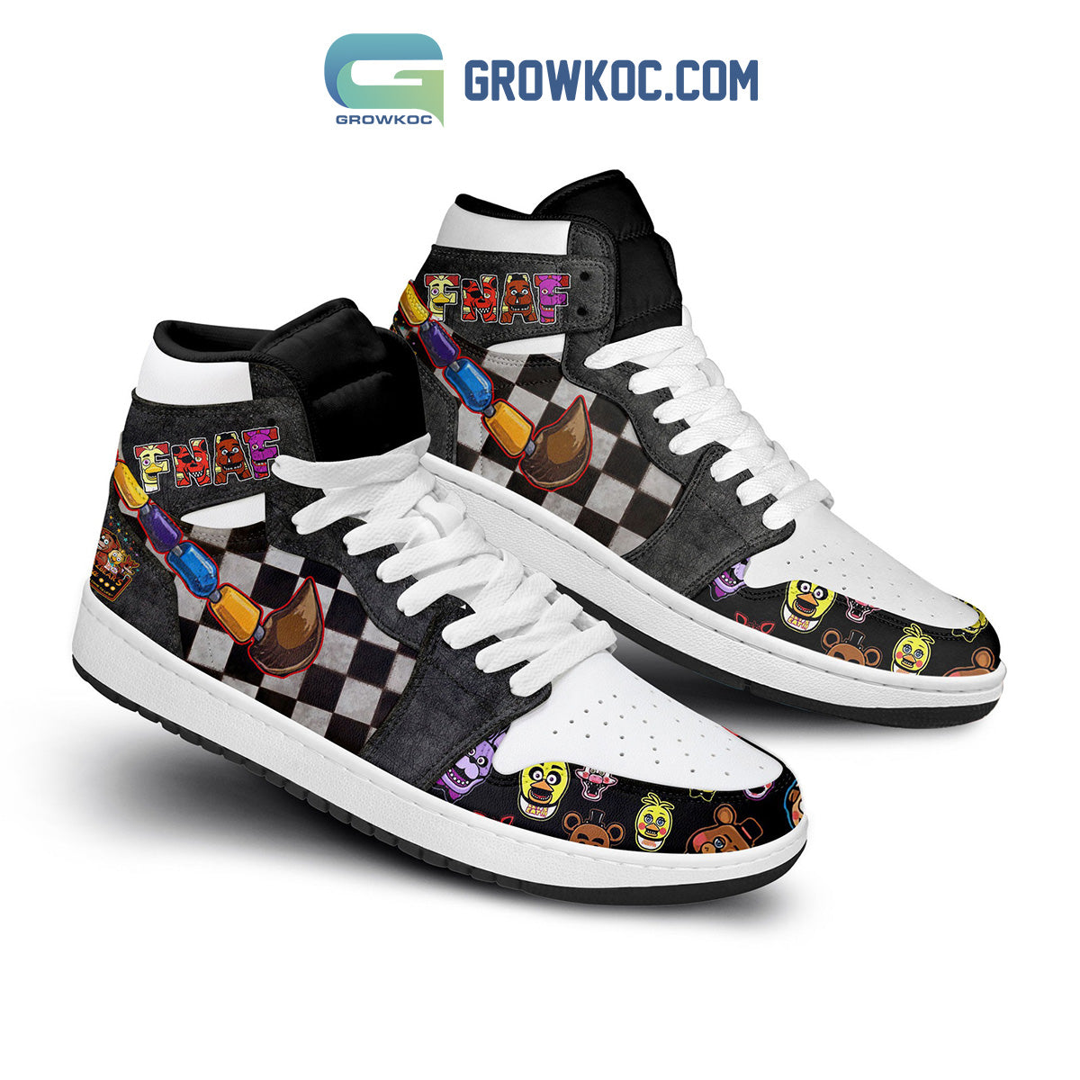 Ideafootwear Scary AJ1 High Sneakers Shoes For Men And Women 1