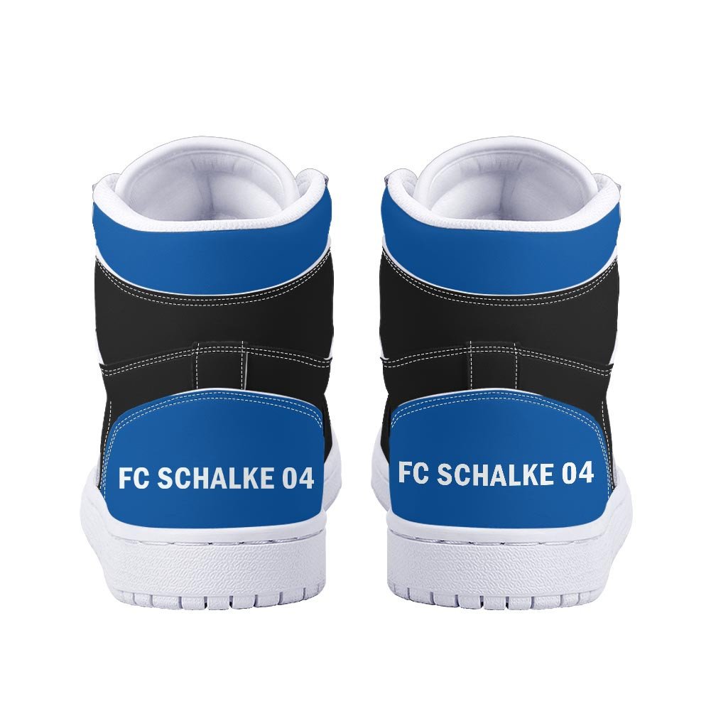 Ideafootwear Schalke 04 AJ1 High Sneakers Shoes For Men And Women 1