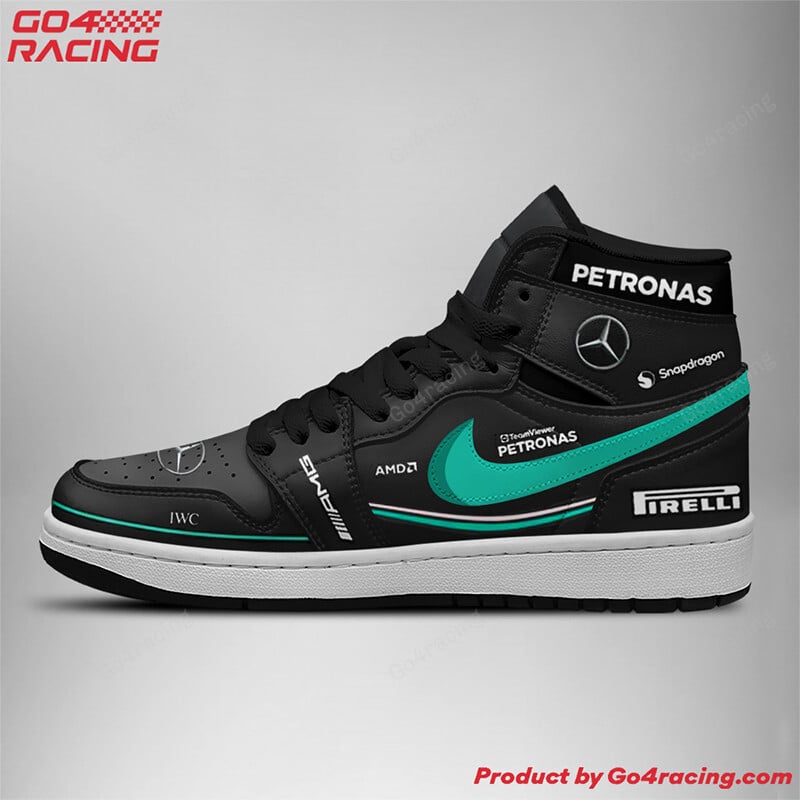 Ideafootwear Scuderia Ferrari Formula AJ1 High Sneakers Shoes For Men And Women 1
