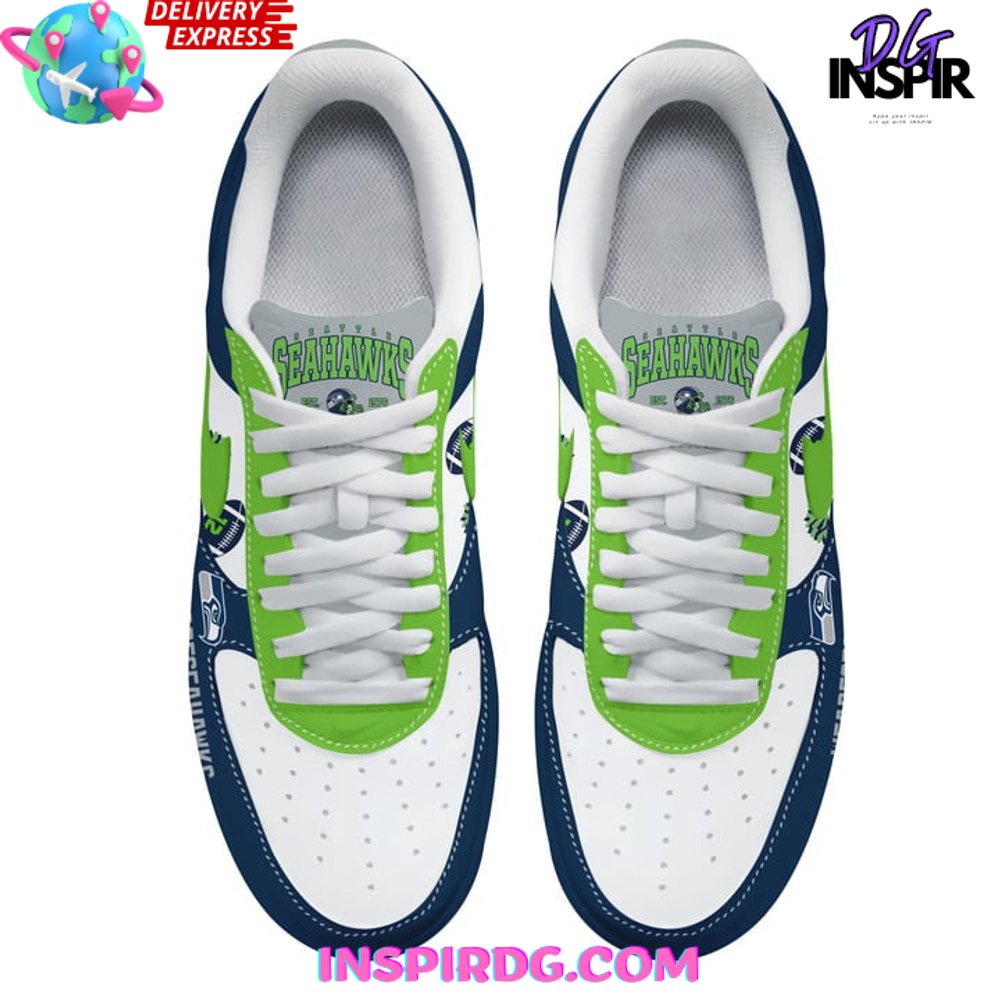 Ideafootwear Seattle Seahawks Air Low-Top Sneakers Shoes For Men And Women 6