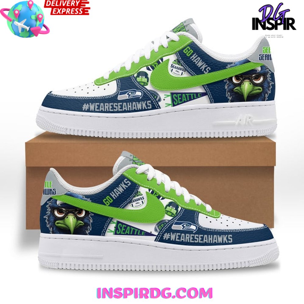 Ideafootwear Seattle Seahawks Air Low-Top Sneakers Shoes For Men And Women 6