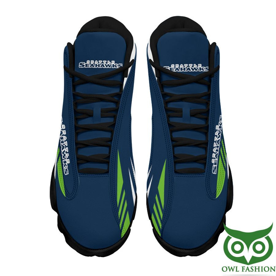 Ideafootwear Seattle Seahawks AJ13 Sneakers Shoes For Men And Women 20