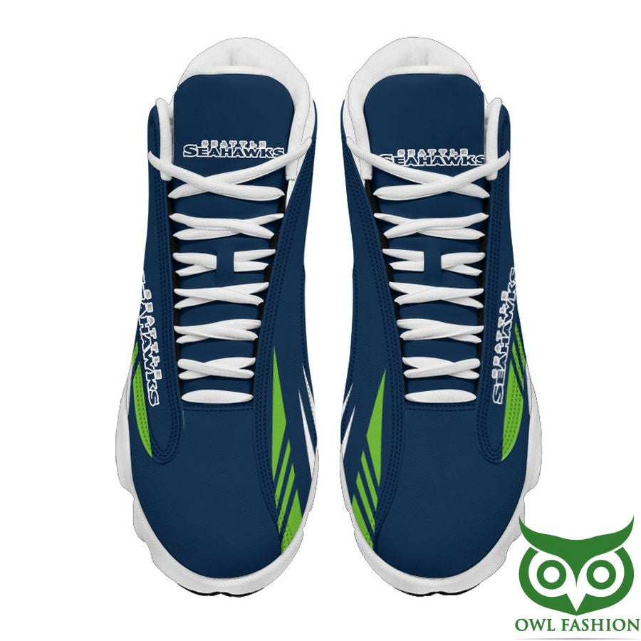 Ideafootwear Seattle Seahawks AJ13 Sneakers Shoes For Men And Women 21