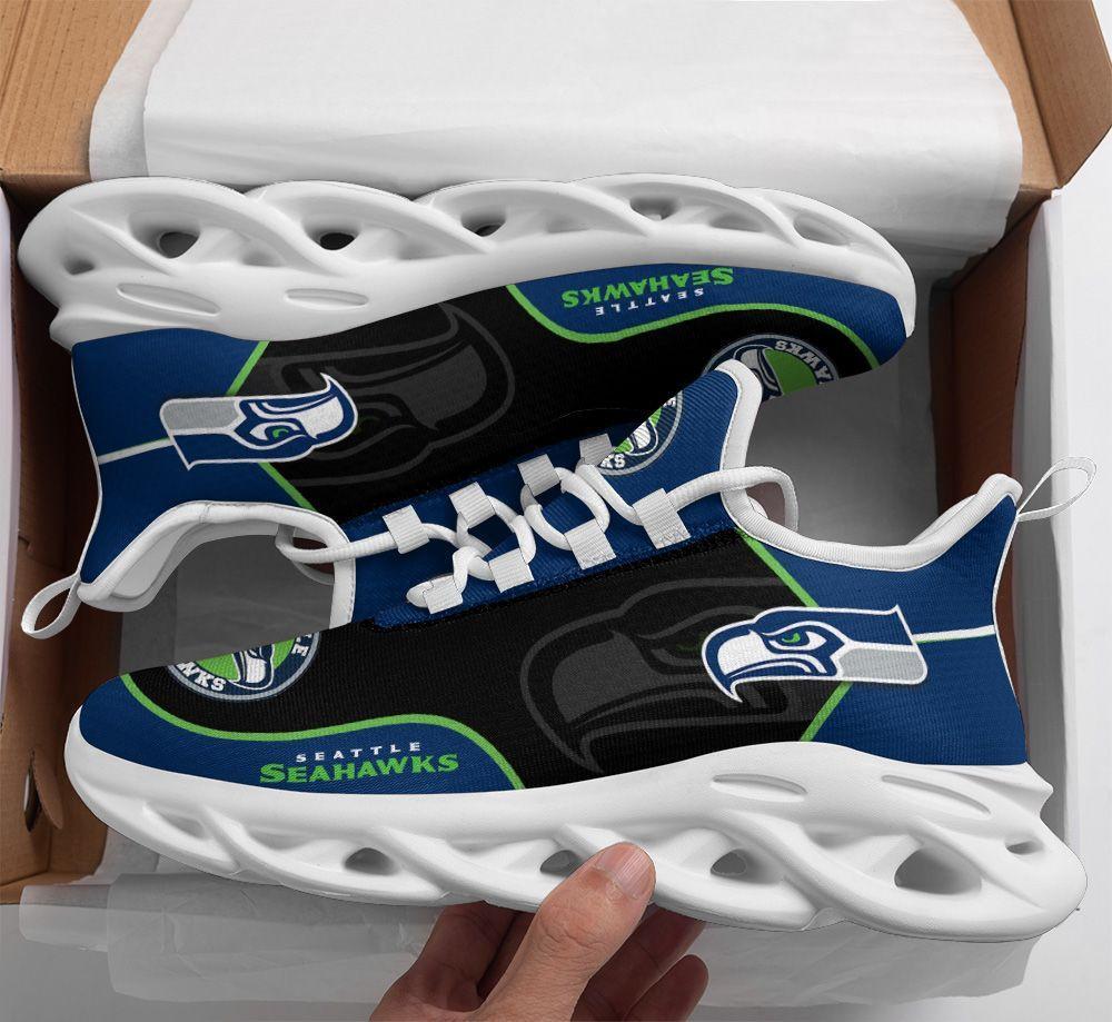 Ideafootwear Seattle Seahawks Max Soul Shoes Sneakers For Men And Women 6