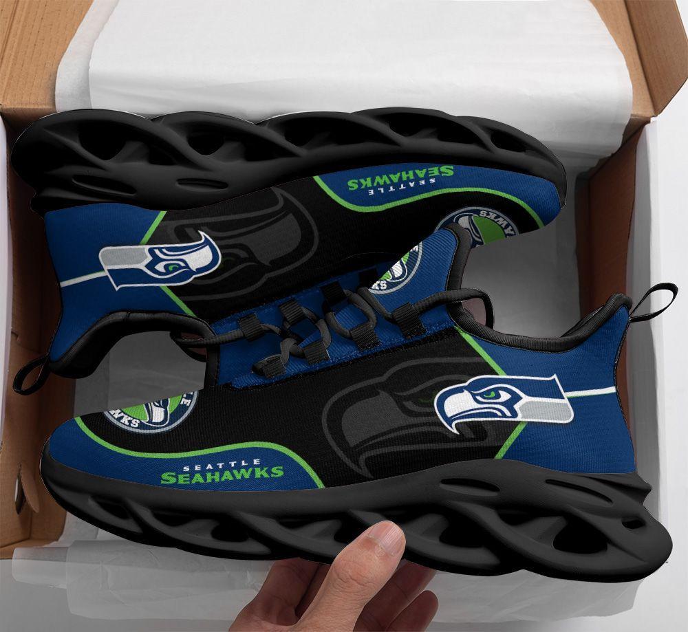 Ideafootwear Seattle Seahawks Max Soul Shoes Sneakers For Men And Women 6