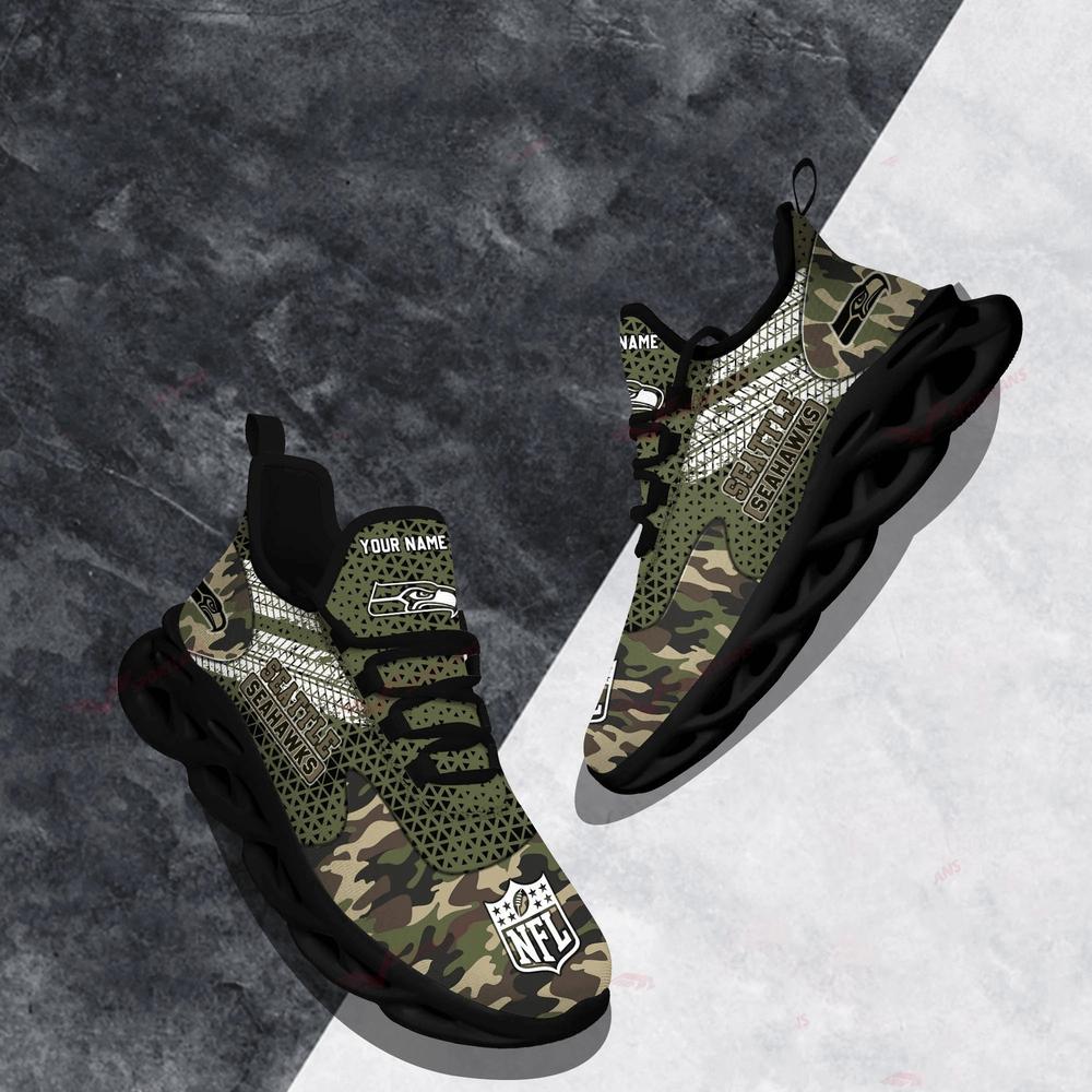 Ideafootwear Seattle Seahawks Max Soul Shoes Sneakers For Men And Women 8