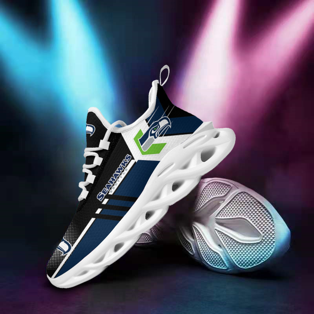 Ideafootwear Seattle Seahawks Max Soul Shoes Sneakers For Men And Women 46